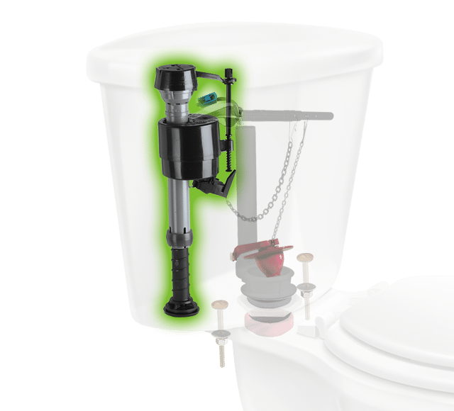 Universal Toilet Tank Fill Valve Flush Valve Outlet Valve Toilet Fittings #W 