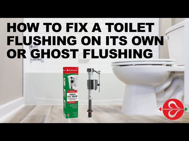 How To Fix A Noisy Running Toilet Making Sound After Flushing Ghost Turns On By Itself Fluidmaster - Bathroom Toilet Water Valve Leakage From Bottom
