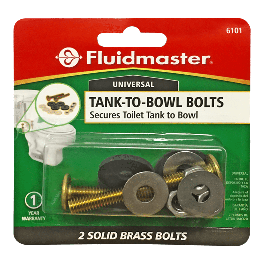 6101 Fluidmaster Tank to Bowl Bolts & Nuts Fluidmaster