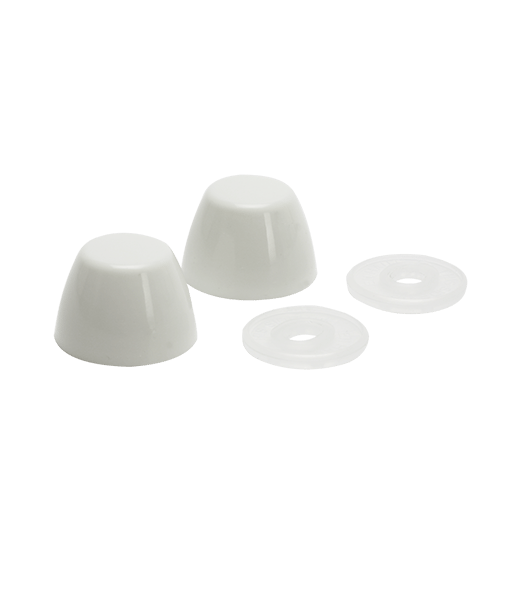 7115 Toilet Bowl Bolt Caps, White Fluidmaster