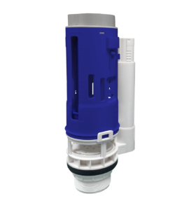 Fluidmaster PRO550UK superior/lateral/frontal de doble válvula de descarga   color blanco 